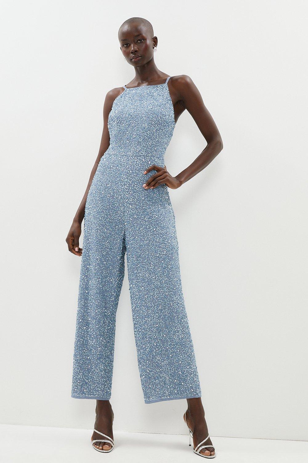 Coast sequin cheap top jumpsuit